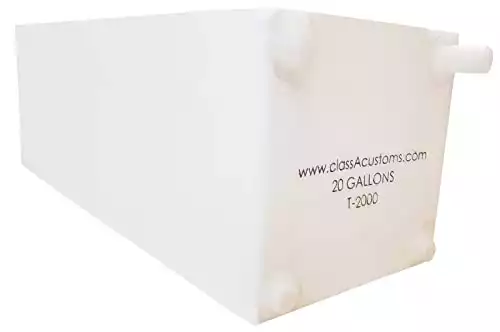 Class A Customs Spouted 20 Gallon Water Tank