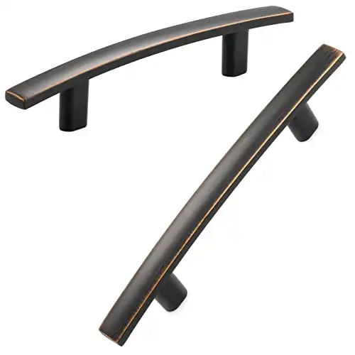 Solid Curved Cabinet Handle