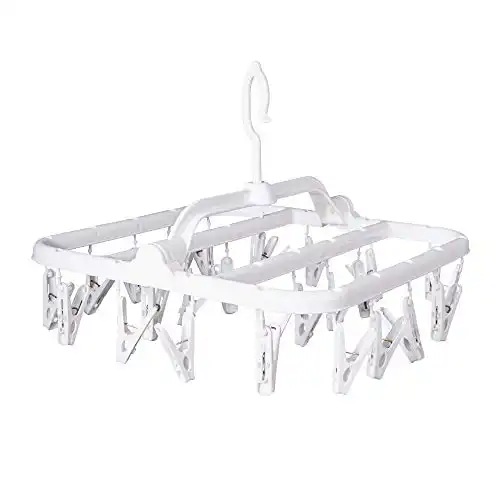 Foldable Clip Hangers (26 Clips)