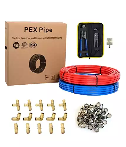 PEX Pipe Kit (1/2")