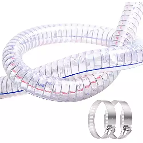 1.25" ID Brainded Tube (With Clamps)
