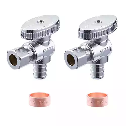 Angle Valve (1/2" PEX x 3/8" M-NPT)