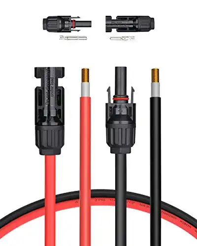 10AWG Solar Extension Cable (20')