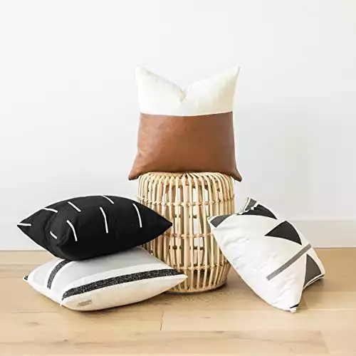 Modern & Luxurious Throw Pillow Covers (4 Pack)