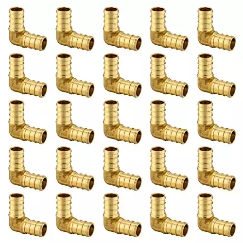 1/2" PEX Elbow Brass Fittings