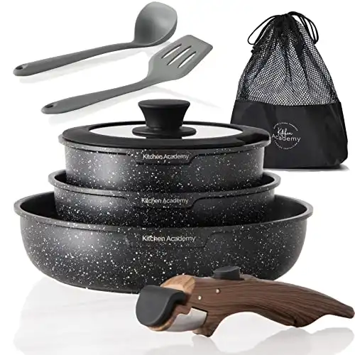 Induction Cookware (With Detachable Handle)