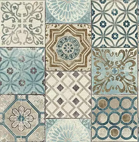 Moroccan Style Peel and Stick Wallpaper