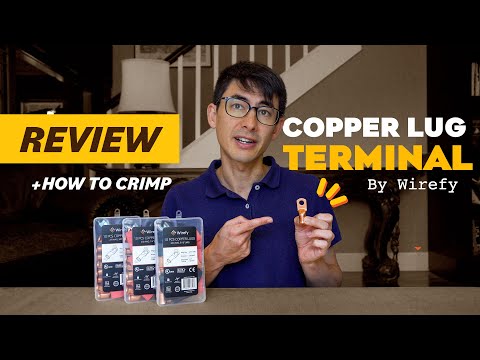 Product Review - Wirefy 2/0 AWG Copper Lug Ring Terminals