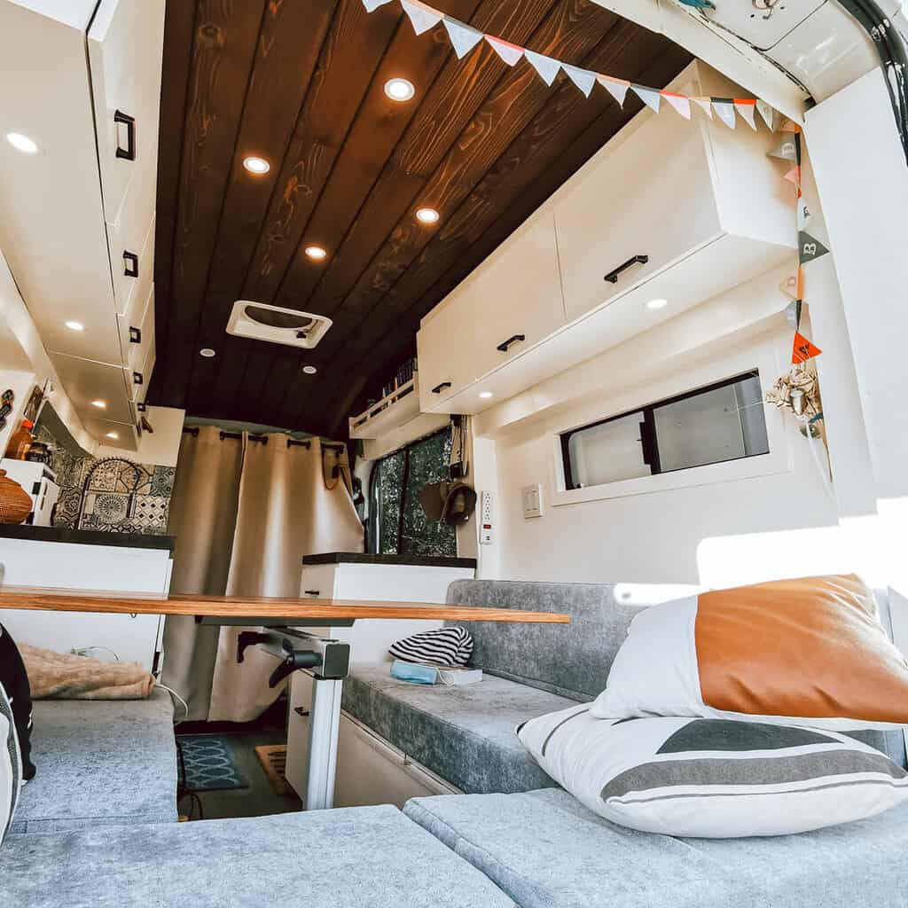 Camper van interior