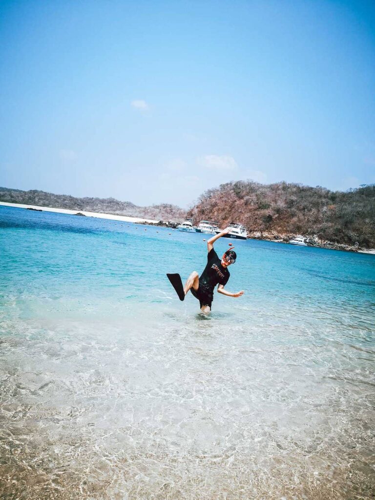 Bahia san augustin oaxaca mexico