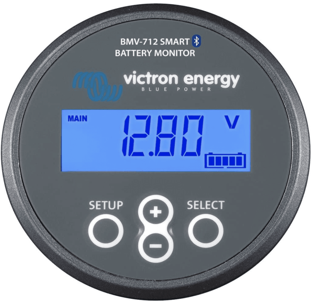 Battery monitor display unit
