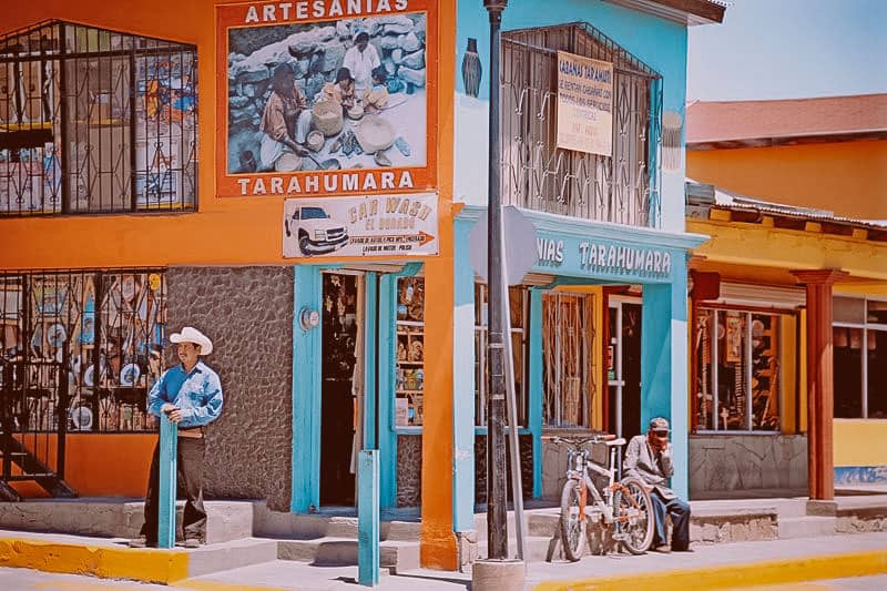 Creel Town In Chihuahua State, Mexico