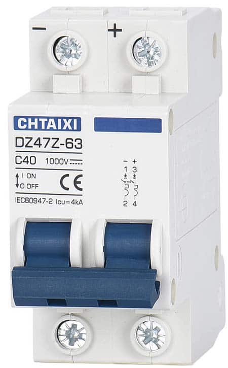 CHITAIXI DC solar disconnect circuit breaker product image