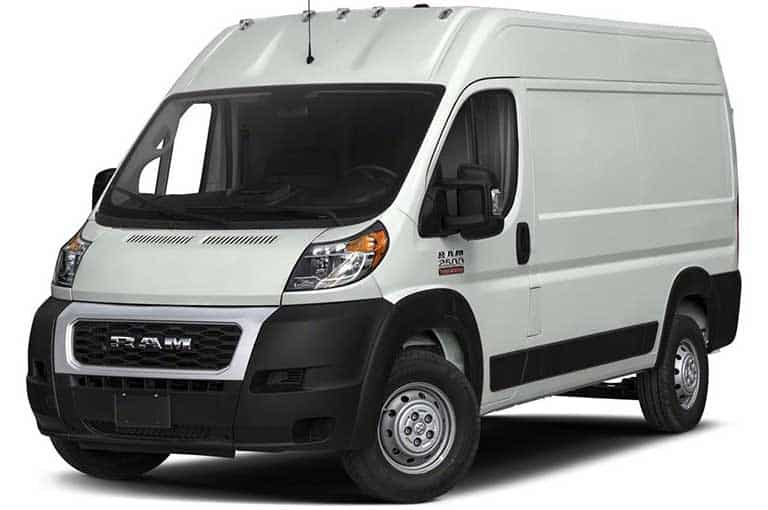 Grey RAM Promaster Van