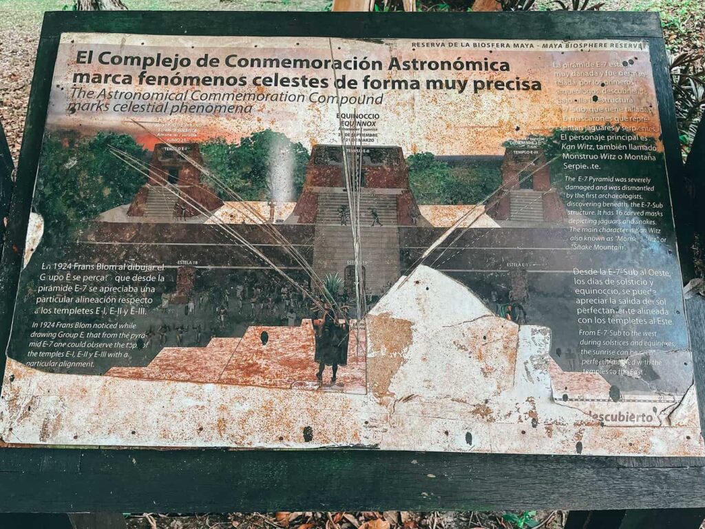 Visiting The Uaxactún Ruins - Astrological Sign Board