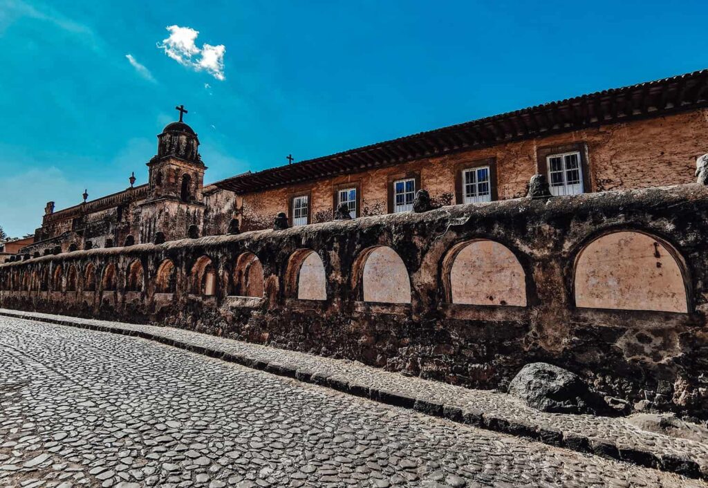 Church in Patzcuaro, Mexico