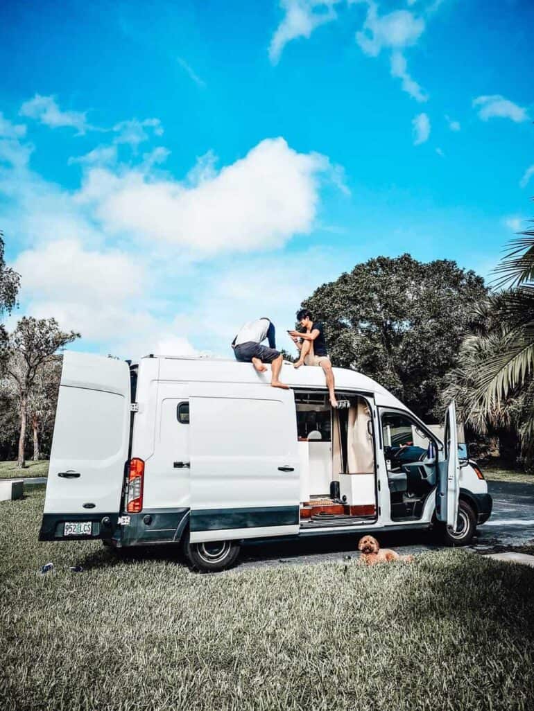 How-To-Install-Solar-Panels-On-A-Camper-Van-Roof