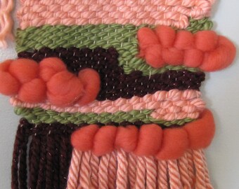 Woven Wall Art with Roving