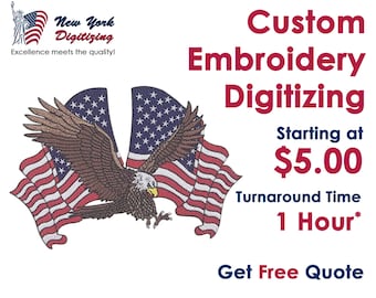 Custom Embroidery Digitizing, Logo Digitizing, Embroidery Digitizing Service, Image Digitizing Embroidery, Custom Digitize, Best Digitizing