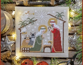 DIGITAL PDF FILE "Nativity Collection 3 - cross stitch Nativity, Jesus, Christmas, Nativity