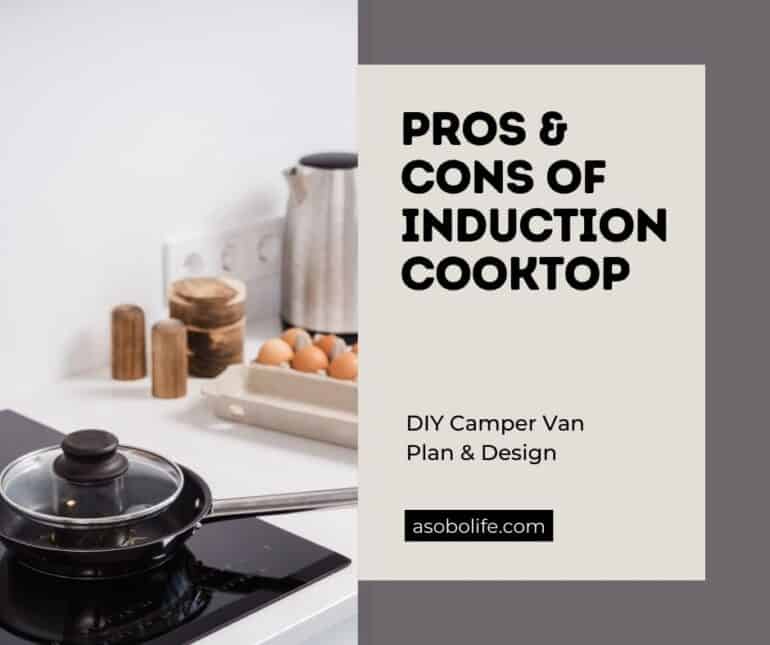 A frying pan placed on top of an induction stove top.