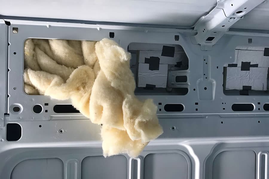 Van Build Guide - Wool Insulation