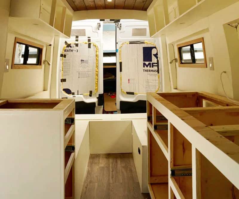 DIY Van Build Guide - Interior Furniture