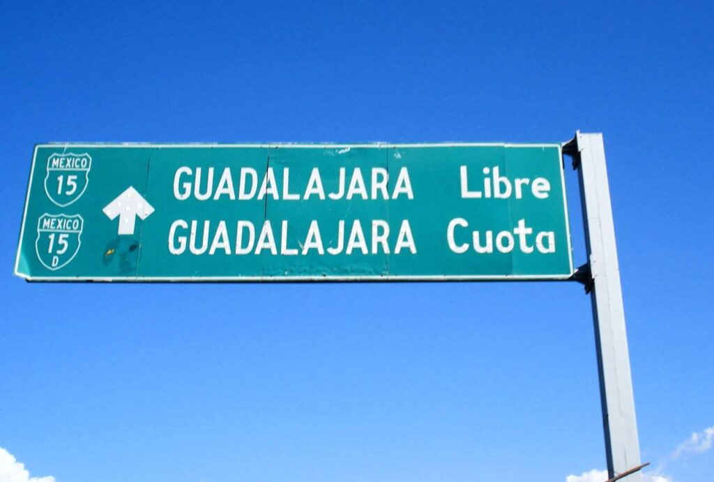 Mexico_Driving_Sign