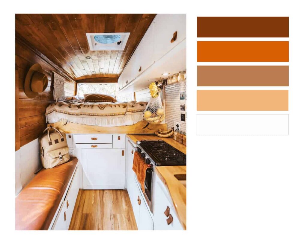 Monochromatic color sample