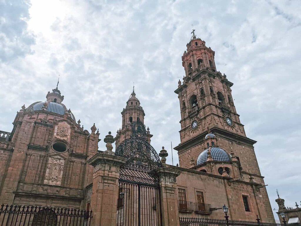 Cathedral in Morelia, Mexico