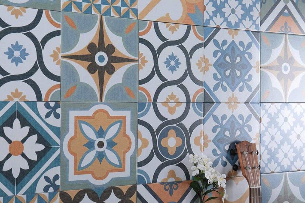 Moroccan mosaic tiles for a kitchen backsplash