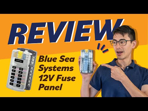 12V Fuse Panel Product Review - Blue Sea Systems 5026