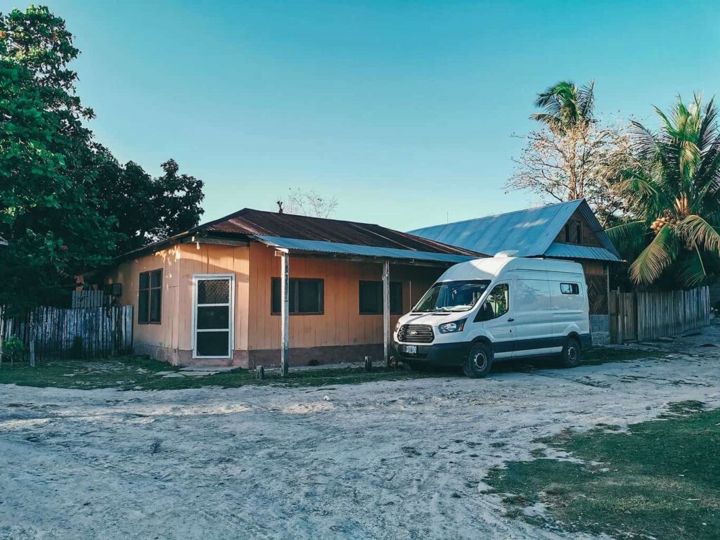Parking Overnight In Uaxactรบn Village