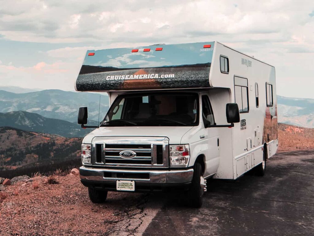 Professional rental RV