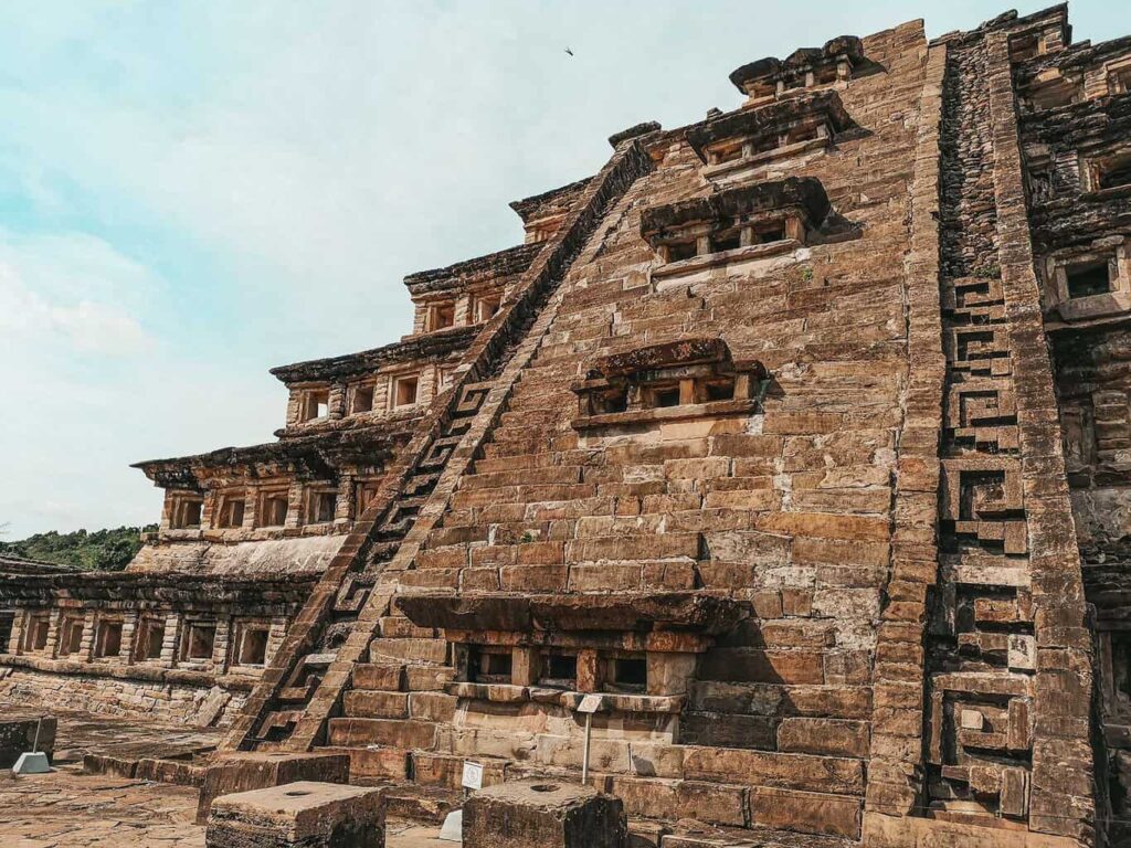 Pyramid of the Niches in El Tajin, Mexico