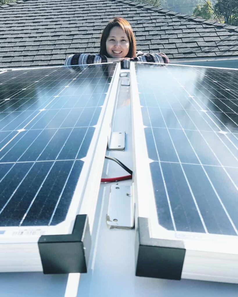 Installing Solar Panels On Our Camper Van