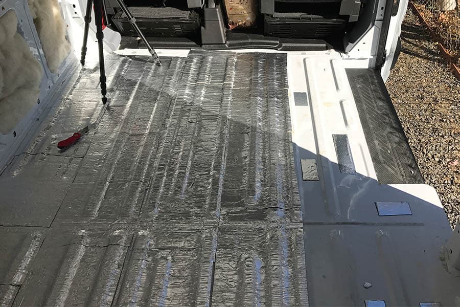 Van subfloor