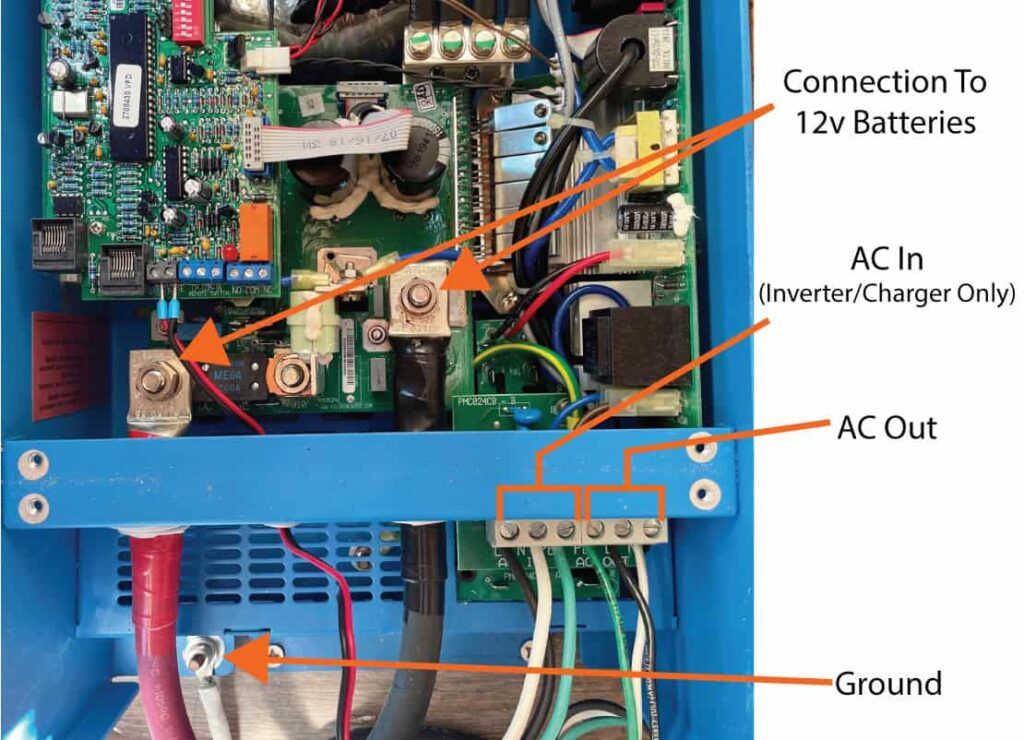 Victron Inverter Installation Image